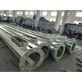 30m galvanized and powder coating flood lighting steel high mast lighting poles with raising and lowering device